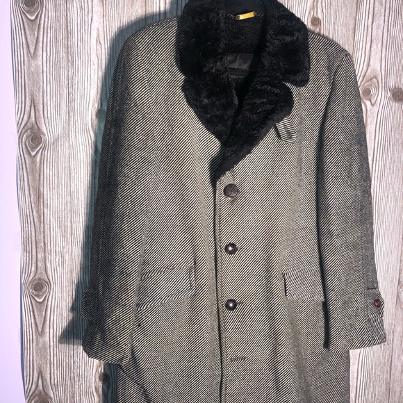 Vintage McGregor Wool Tweed Coat Sz 38 - Picture 8 of 8